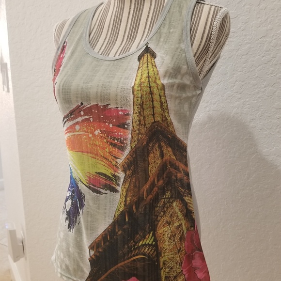 NWT Nines trendy tank top Size L - Picture 2 of 5